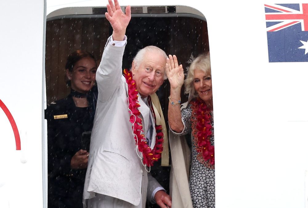 König Charles und Königin Camilla: Herzlicher Abschied von Samoa