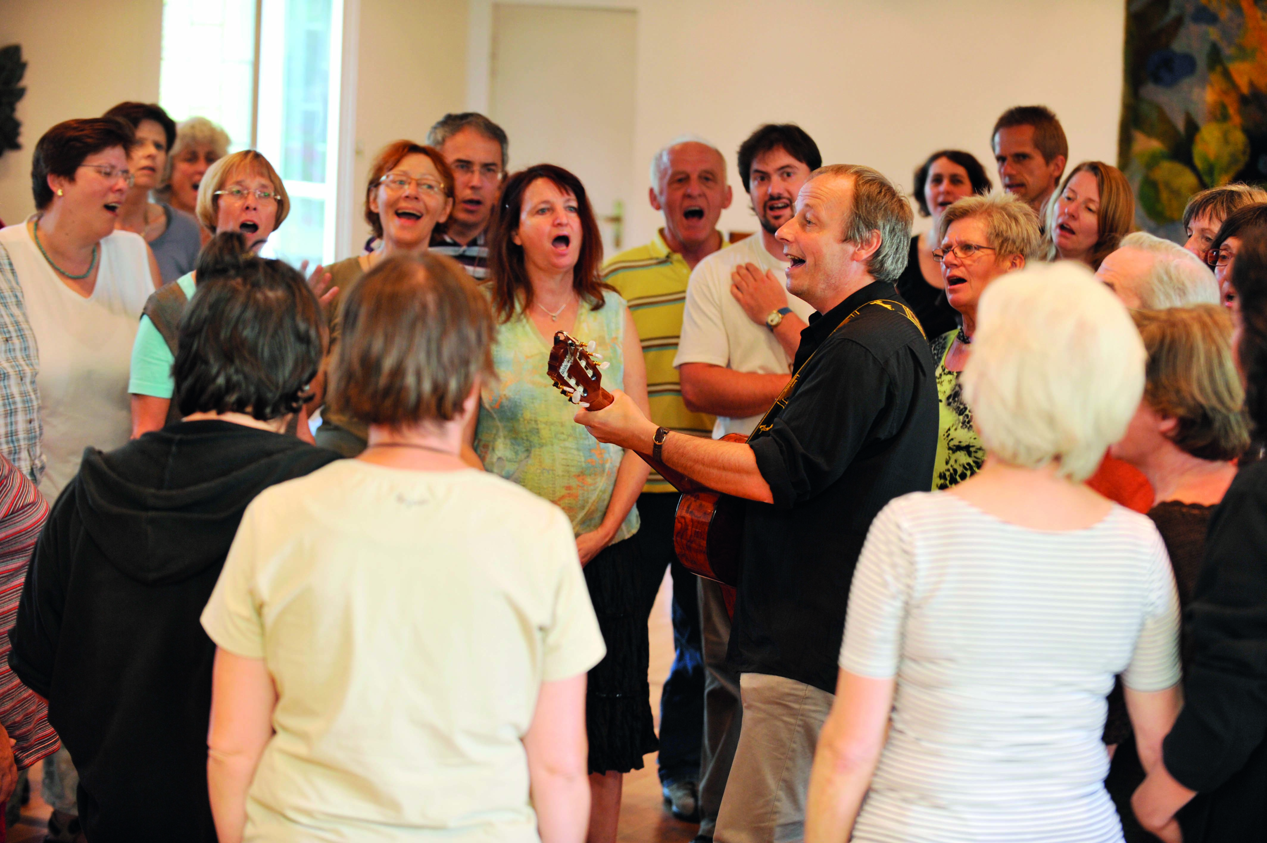 Mitsingkonzert des Chors „Sing to be happy“ im Klinikum Christophsbad