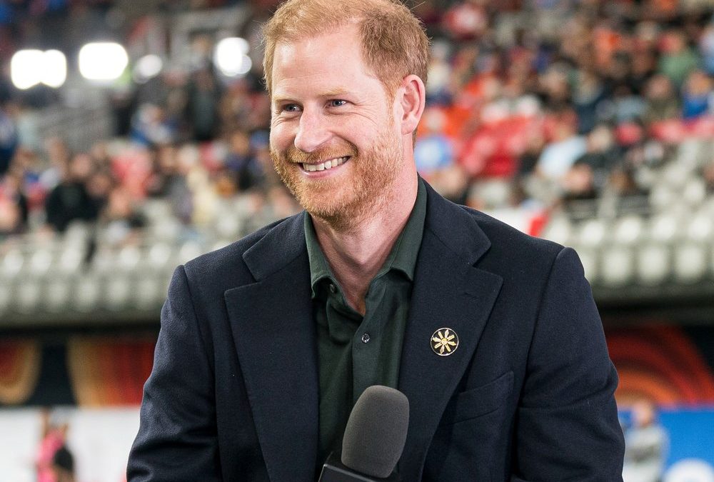 Prinz Harry wirbt im Football-Stadion für die Invictus Games 2025