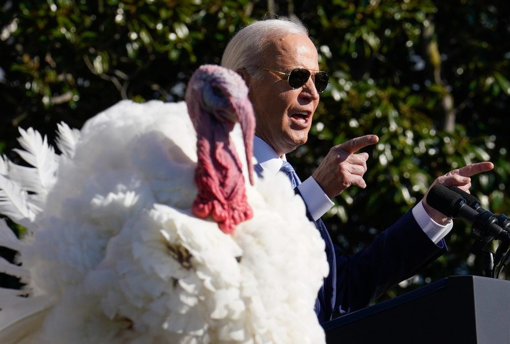 Zum letzten Mal: Joe Biden begnadigt Truthähne