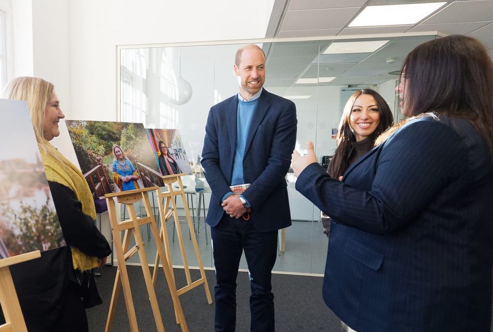 Prinz William setzt sich in Wales gegen Obdachlosigkeit von Frauen ein