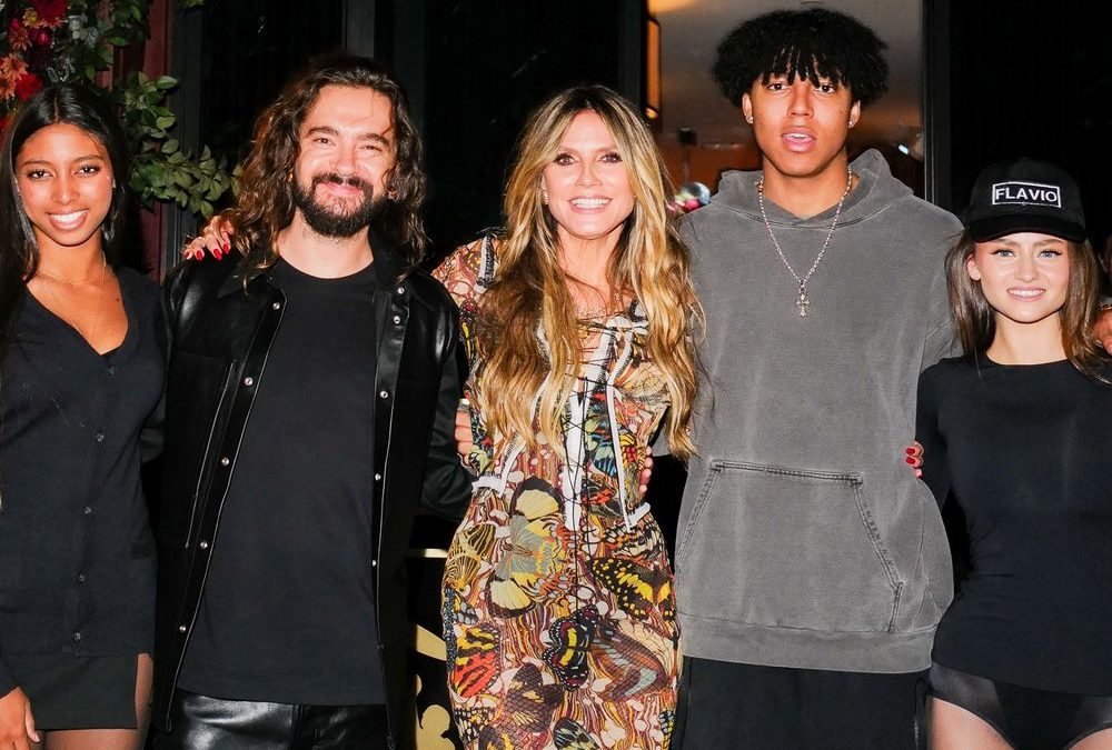 Thanksgiving: Heidi Klum kämpft mit dem Truthahn