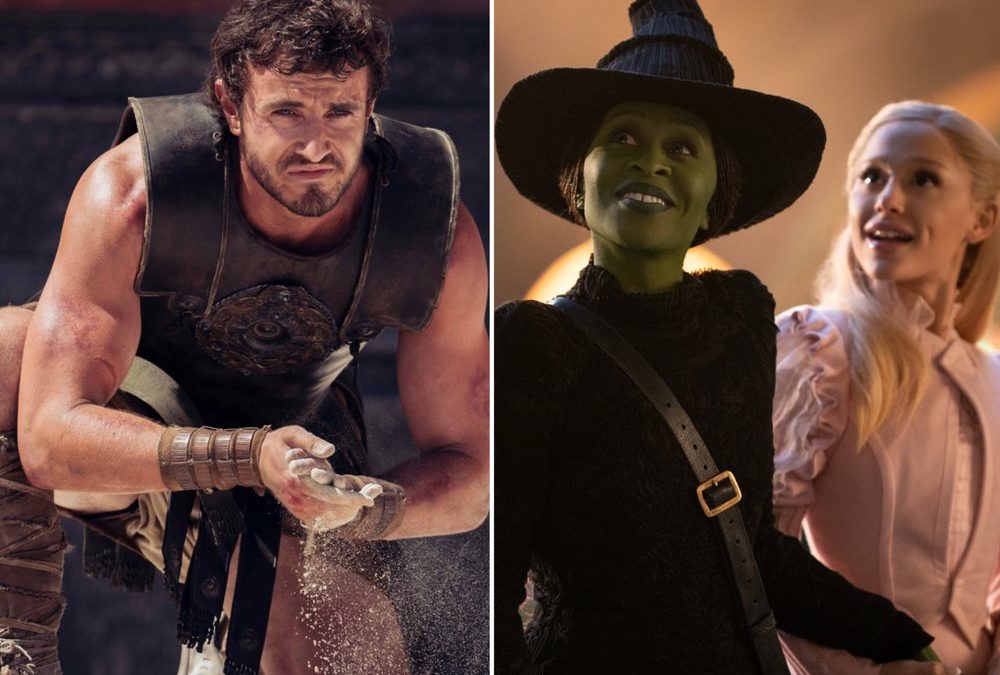 „Wicked“ gewinnt an Kinokassen „Glicked“-Duell gegen „Gladiator II“