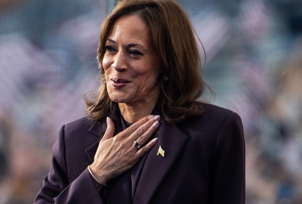 Kamala Harris hält erste Rede nach ihrer Niederlage