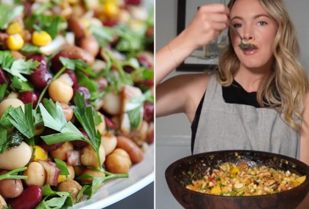 Einfacher Meal Prep: Deshalb liebt TikTok den „Dense Bean Salad“