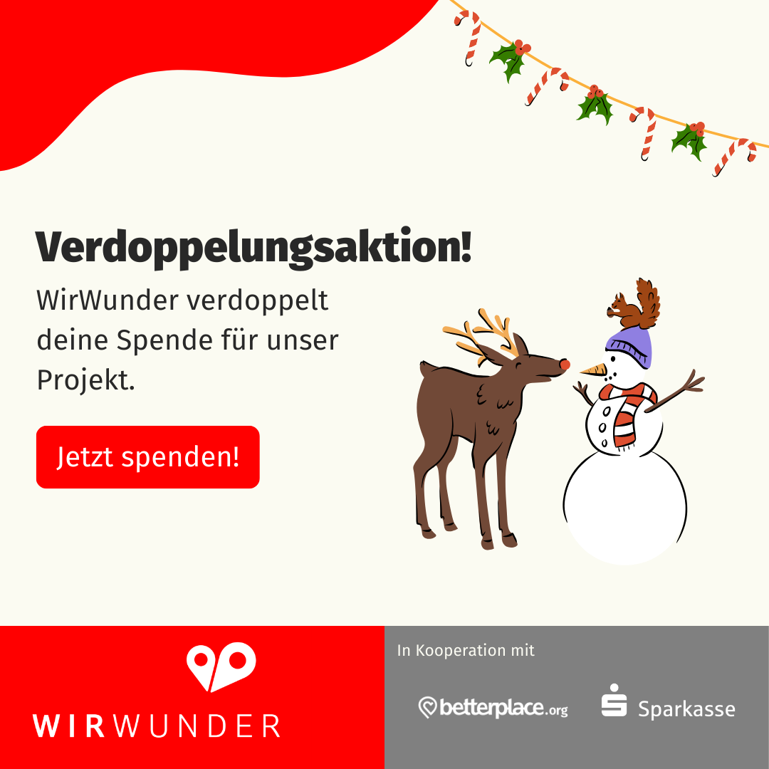 WirWunder-Weihnachtsspendenaktion für demokratisches Jugendprojekt