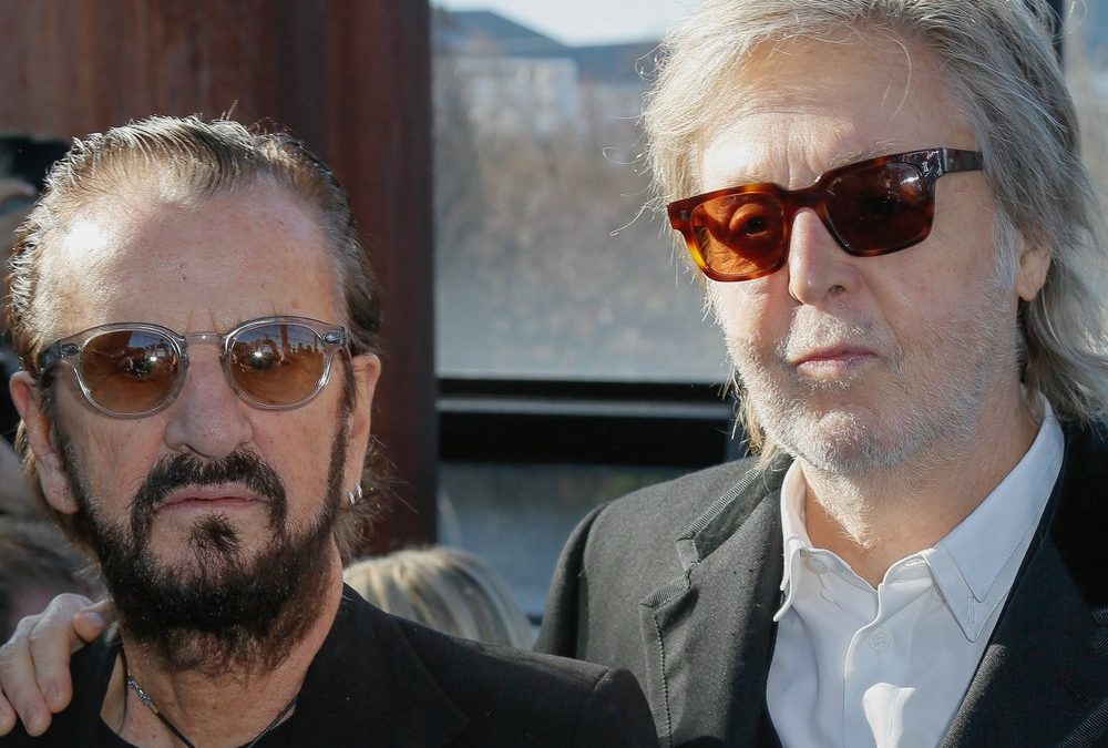 Beatles-Stars Paul McCartney und Ringo Starr feiern Reunion