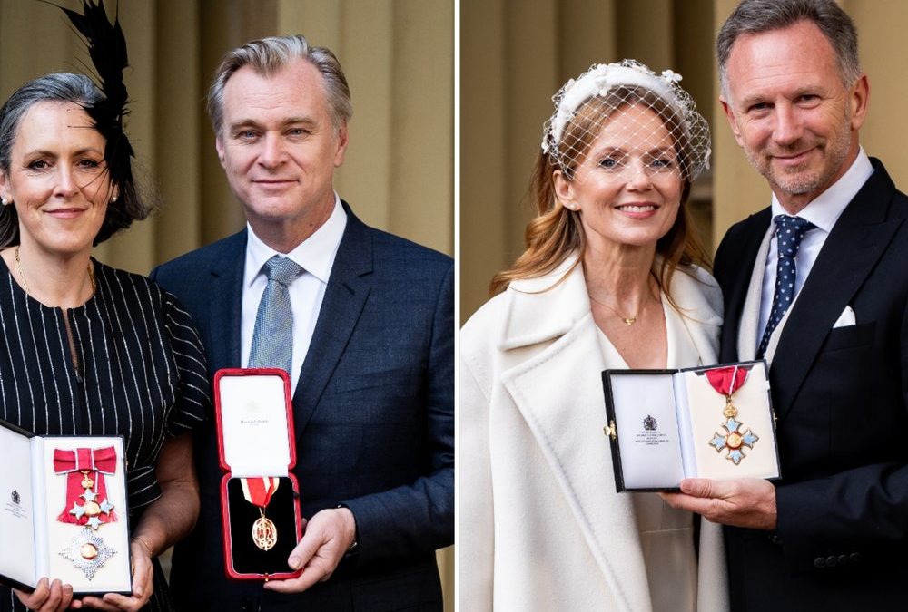 König Charles ehrt Christopher Nolan und Christian Horner