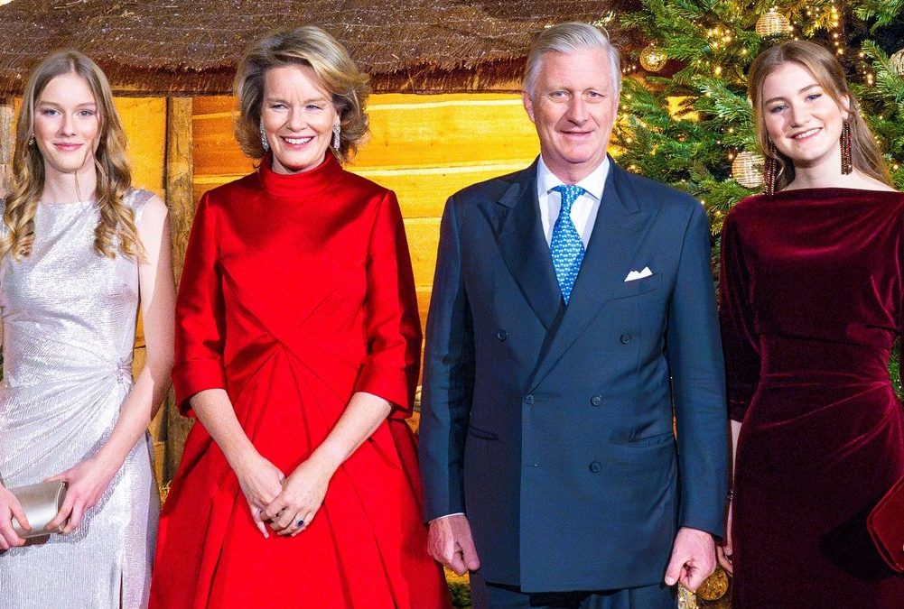 Belgische Königsfamilie strahlt beim traditionellen Weihnachtskonzert