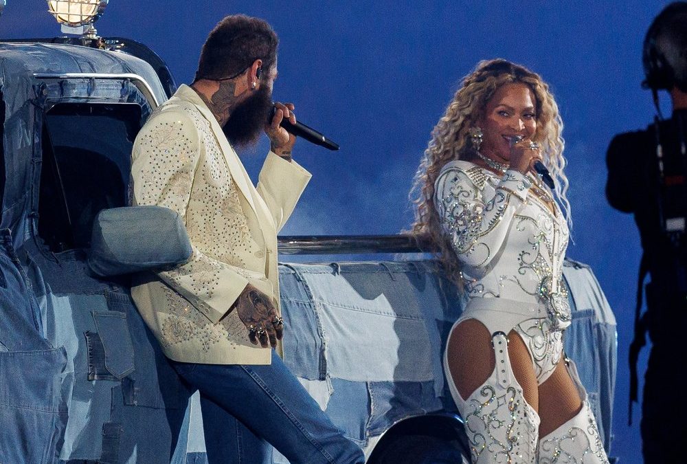 Post Malone zeigt sich nach seinem NFL-Auftritt mit Beyoncé begeistert