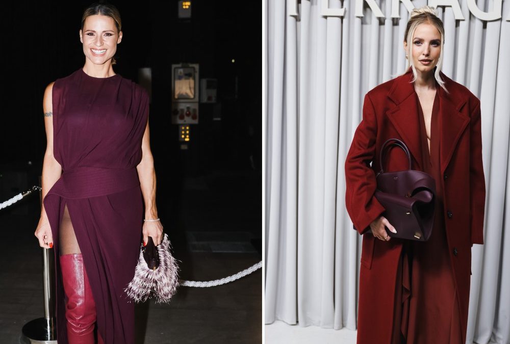 Granate! Die schönste Fashion-Farbe für die Weihnachtsfeier