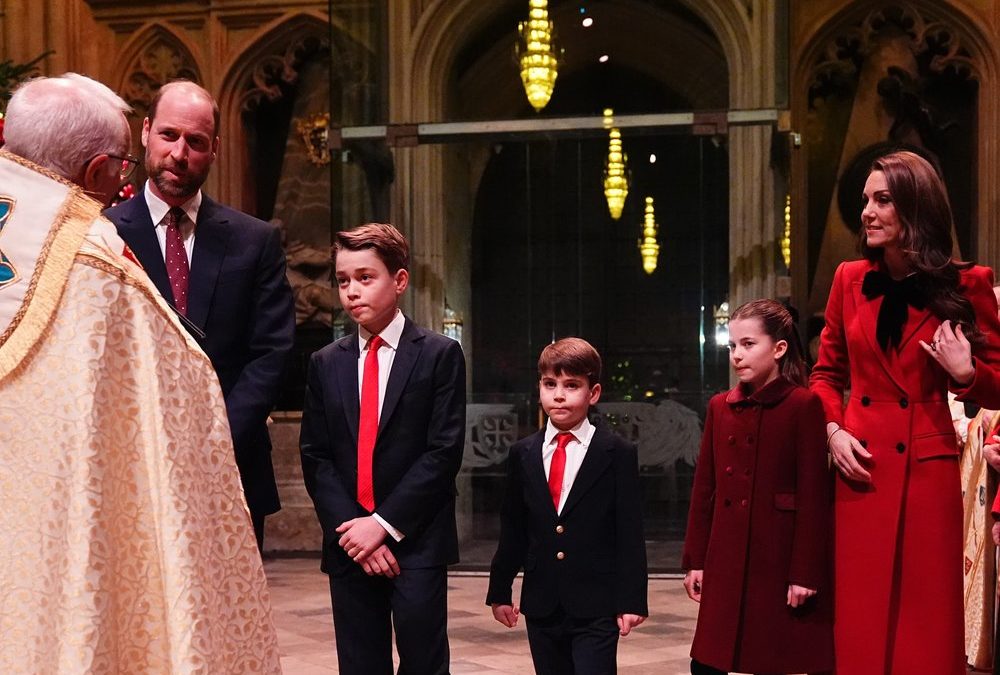 Prinz William und Kate verabschieden sich in die Weihnachtsferien