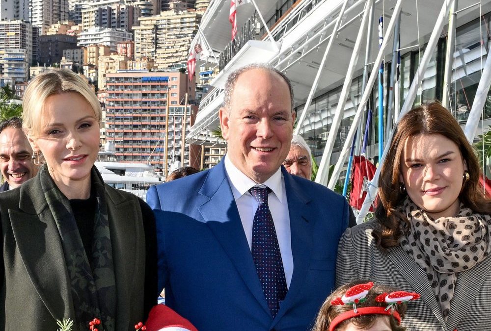 Albert und Charlène von Monaco: Traditionelle Geschenkaktion
