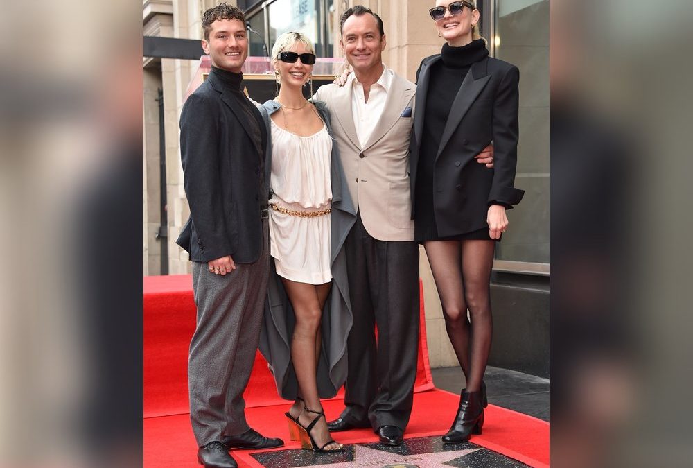 Schauspieler Jude Law auf dem „Walk of Fame“ geehrt