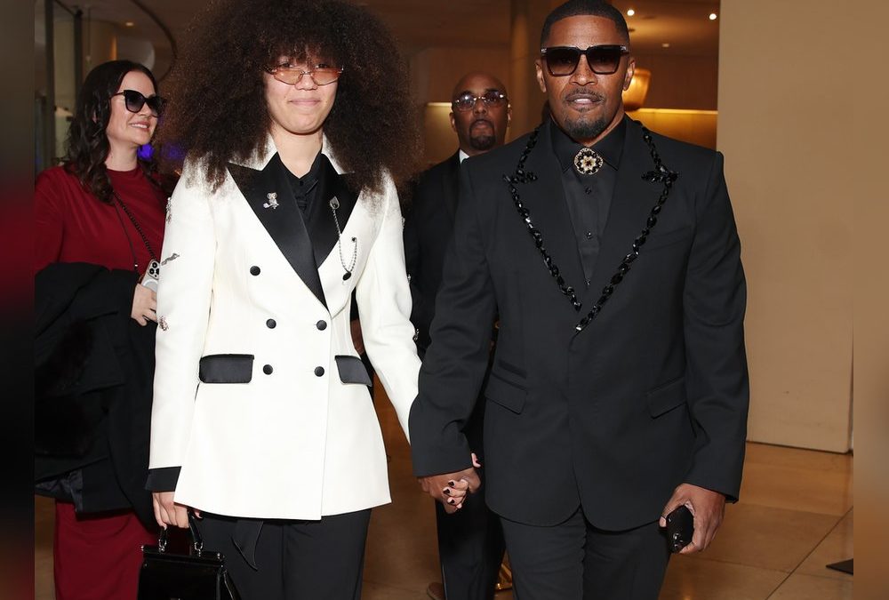 Seltener Auftritt: Jamie Foxx mit Tochter Anelise bei Golden Globes