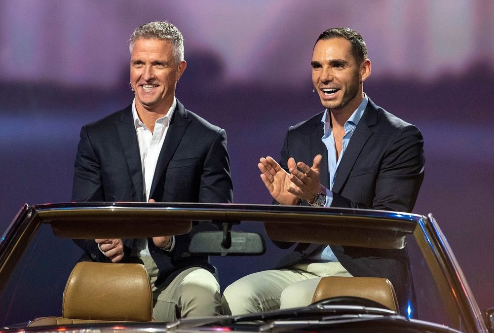 Ralf Schumacher und Partner Étienne: So war ihr großes TV-Show-Debüt