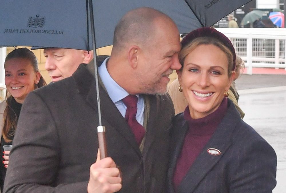 Zara und Mike Tindall: Familienspaß beim Pferderennen