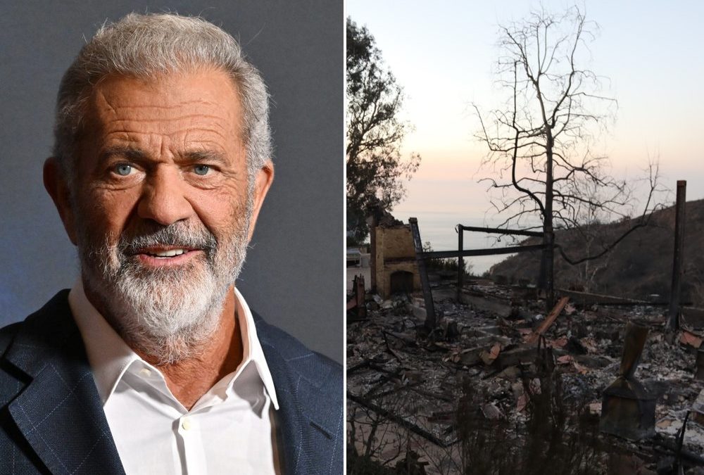 Brände in Los Angeles: Mel Gibson besichtigt Ruine seines Hauses