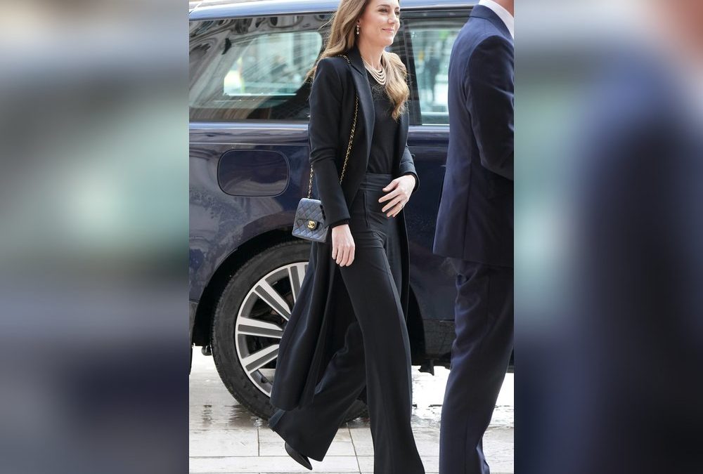 Kate trägt historische Perlenohrringe der Queen