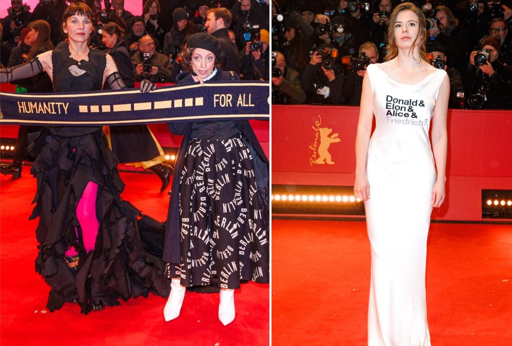 Berlinale-Eröffnung: Deutsche Stars setzen politische Statements