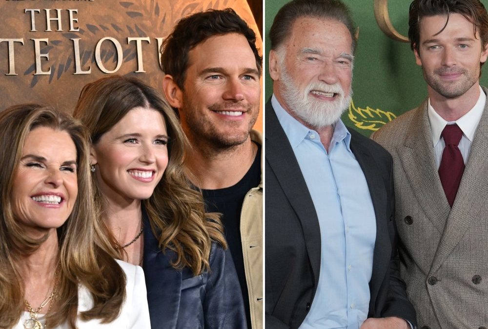 Schwarzenegger-Clan: „The White Lotus“-Premiere wird zur Familiensache