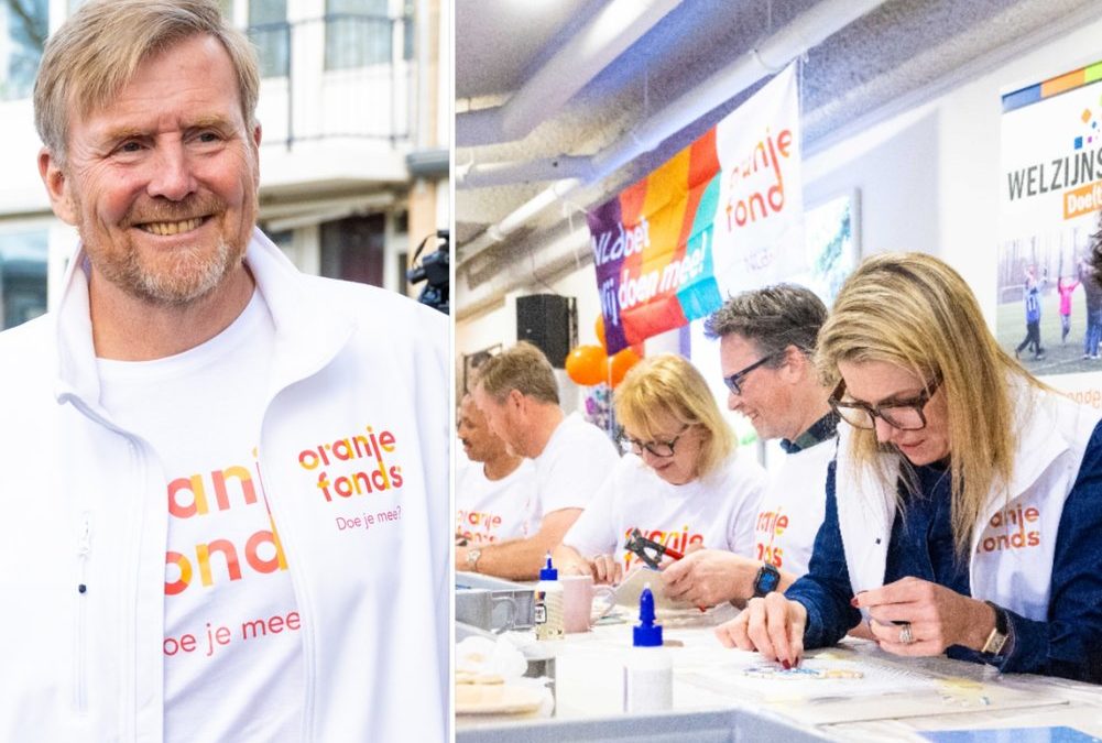 Willem-Alexander und Máxima packen bei Bürgerhaus-Projekt mit an