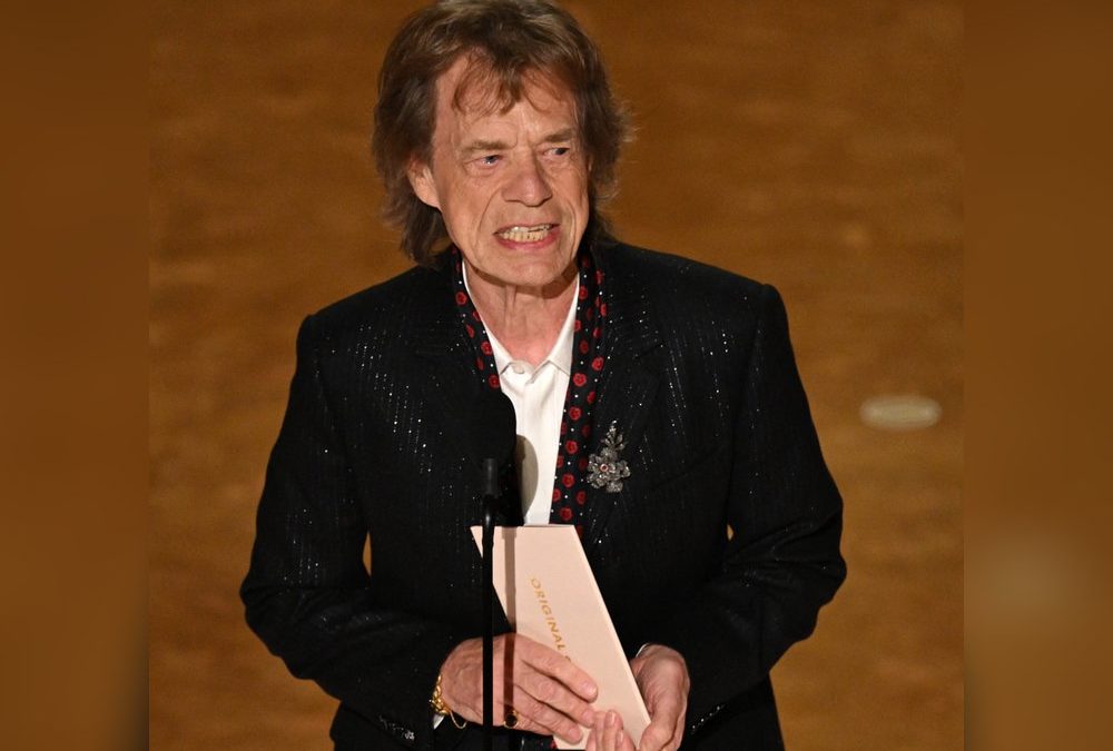 Mick Jagger bei den Oscars: Sein Auftritt sorgt für Standing Ovations