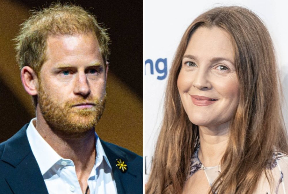 Drew Barrymore ist riesiger Fan von Prinz Harry