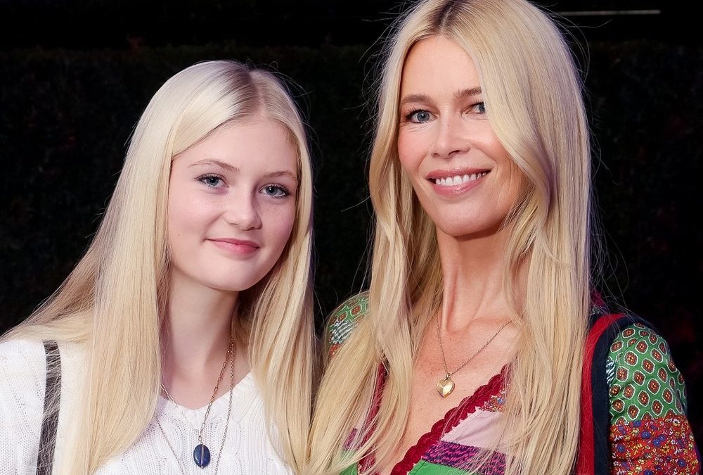 Seltene Fotos: Claudia Schiffer zeigt Tochter Cosima im Party-Look