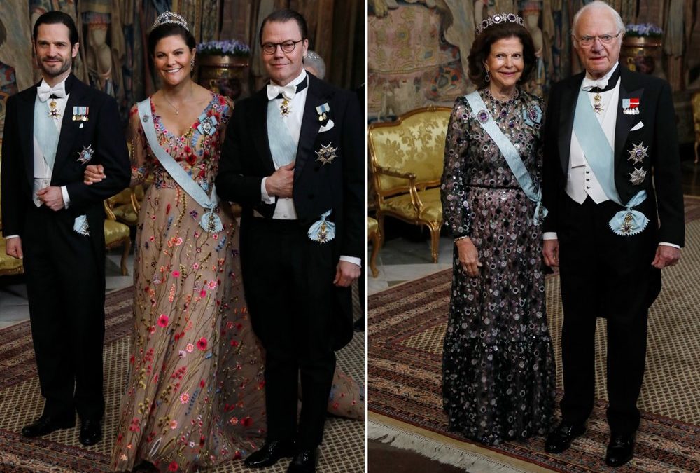 Blumen über Blumen: Partnerlook bei den schwedischen Royals
