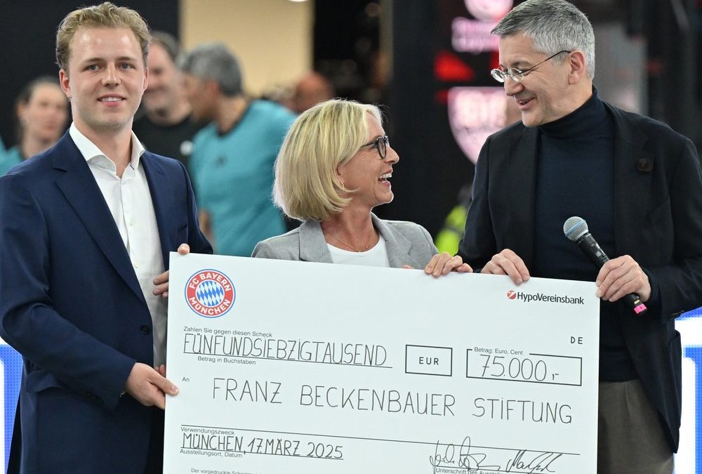 Beckenbauer-Cup: Heidi Beckenbauer und Sohn Joel sorgen für Emotionen