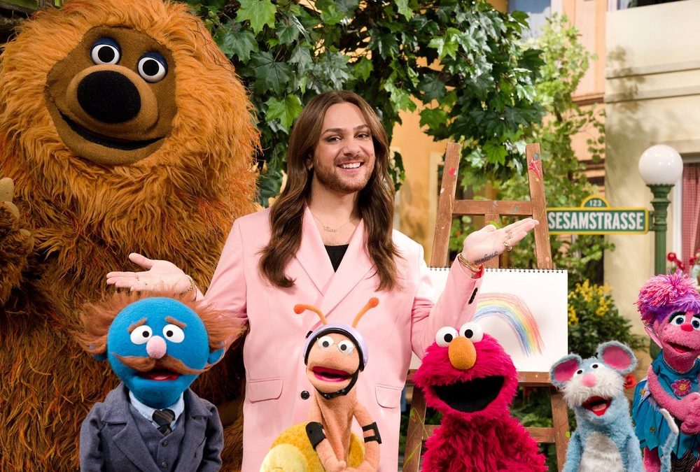 „Sesamstraße“: Riccardo Simonetti ist zu Gast bei Samson und Co.