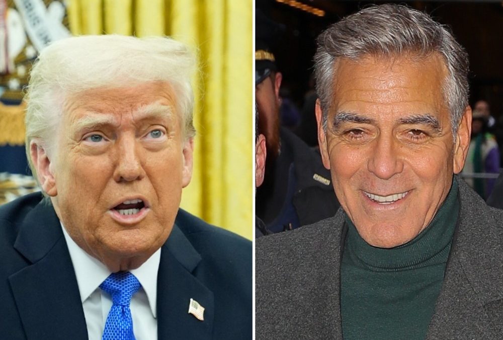 Donald Trump bezeichnet George Clooney als „zweitklassigen Filmstar“