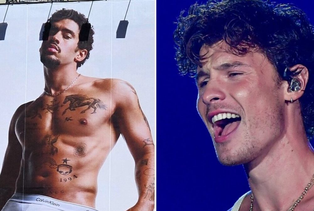 Shawn Mendes geht mit Kommentar zu Bad Bunnys Unterhosen-Werbung viral