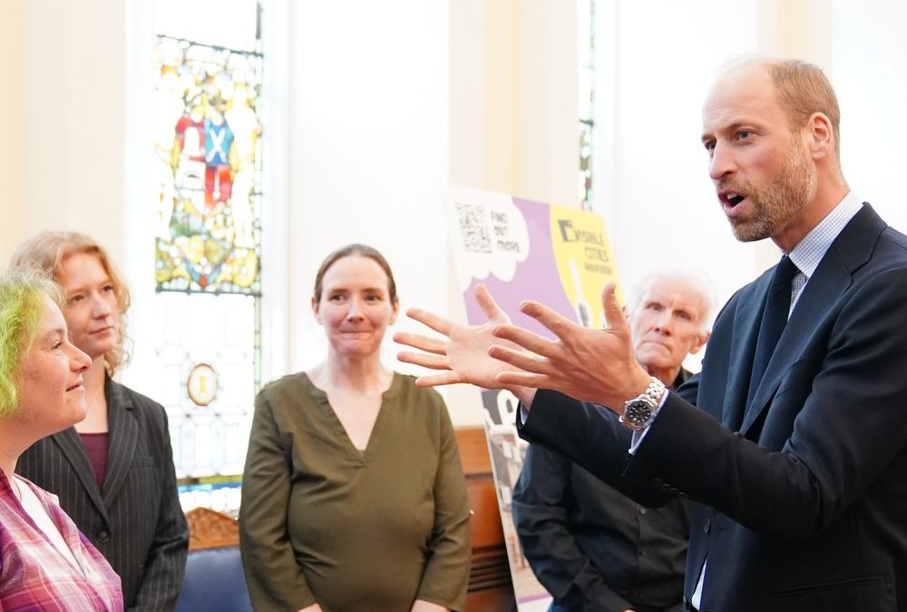 Von Diana inspiriert: William hilft obdachlosen Menschen in Aberdeen