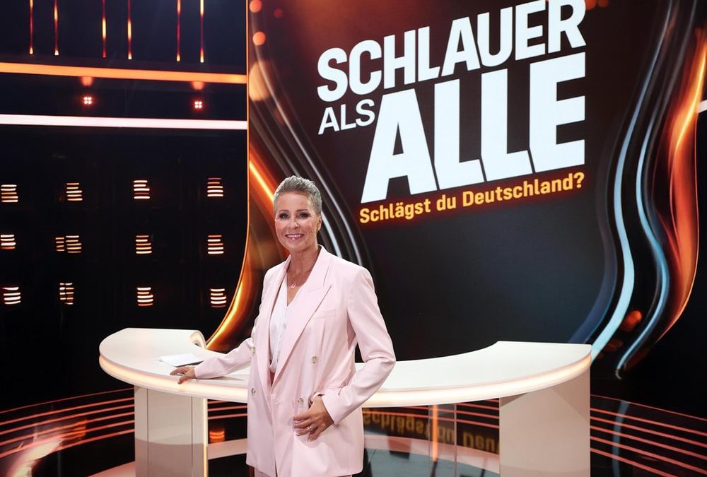 „Schlauer als Alle“: Neue Quizshow mit Sonja Zietlow