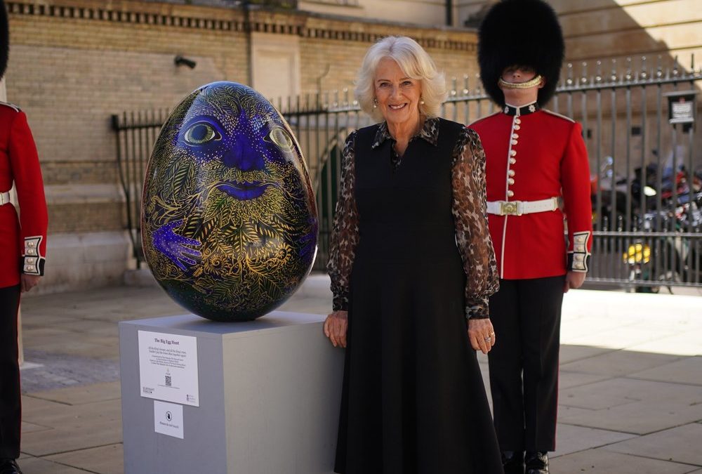 Königin Camilla: Große Ostereiersuche in London