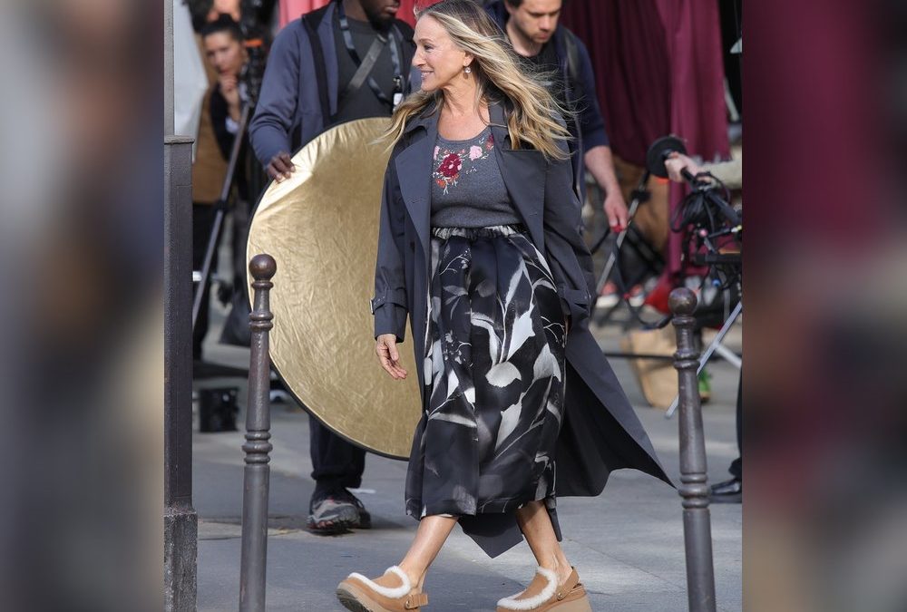 Sarah Jessica Parker tauscht Pumps gegen bequeme Clogs