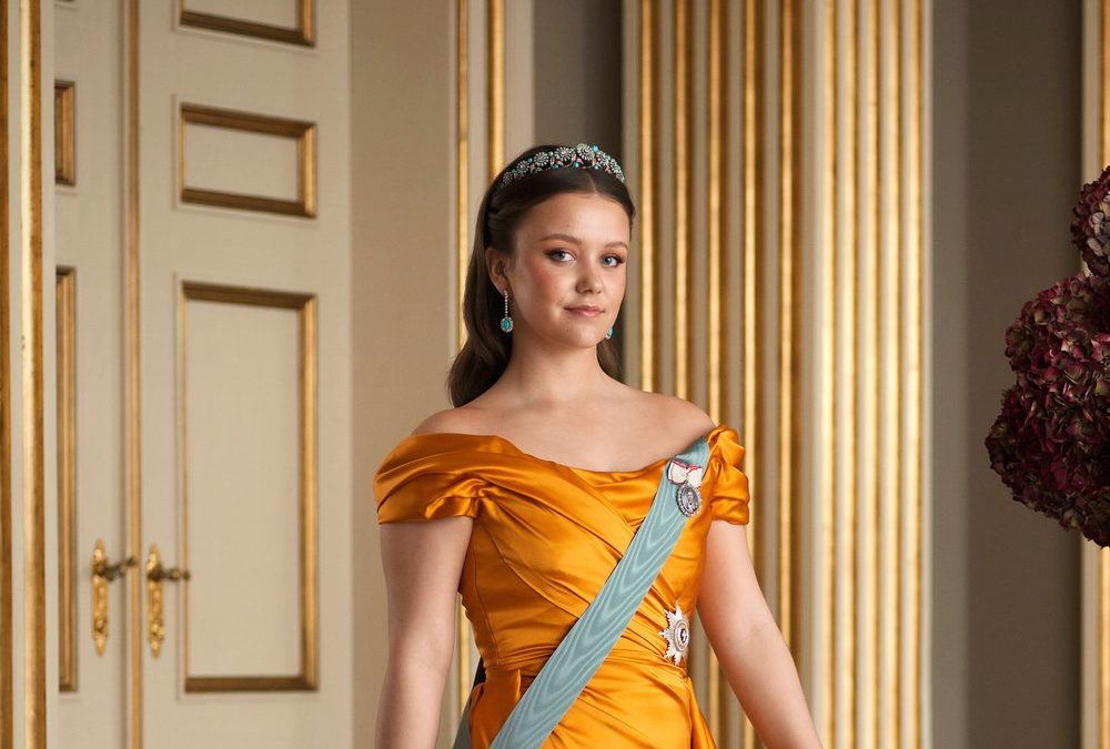 Tiara und Handy: Prinzessin Isabella bedankt sich mit lustigem Foto