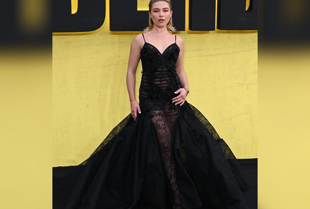 Glamouröser Auftritt: Florence Pugh strahlt im Naked-Dress