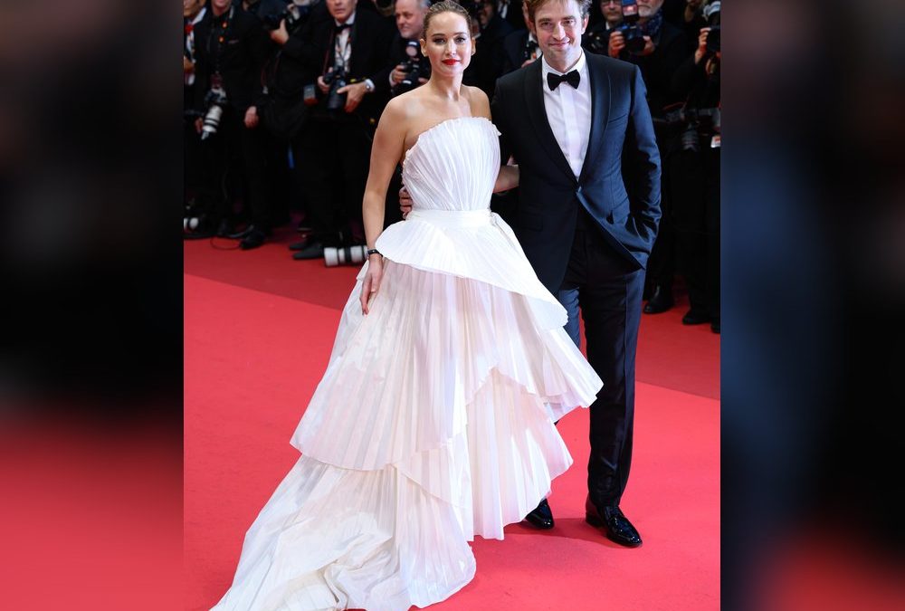 An der Seite von Robert Pattinson: Jennifer Lawrence strahlt in Cannes
