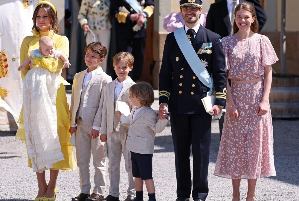 Großer Tag in Schweden: Prinzessin Ines wurde getauft