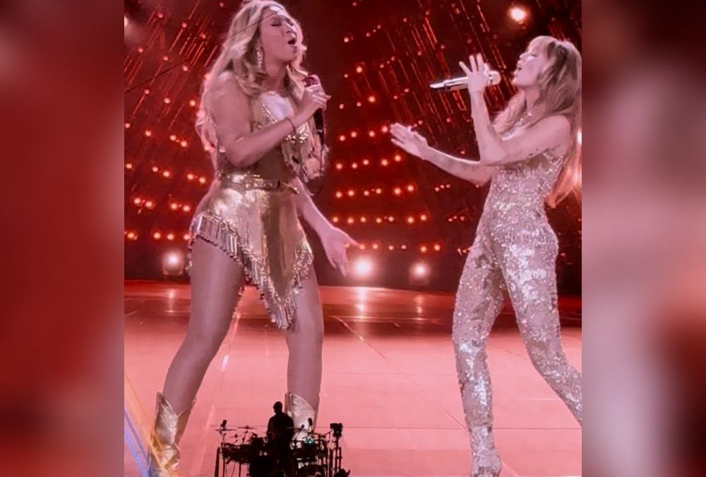 Überraschung in Paris! Miley Cyrus steht mit Beyoncé auf der Bühne