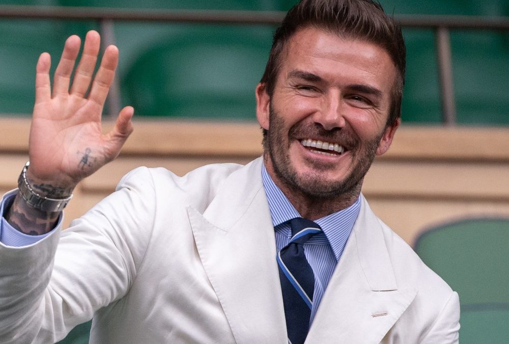 Sir David Beckham überraschend in München: Ritter trifft Lederhosen