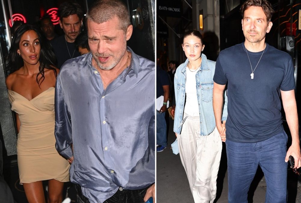 Brad Pitt und Ines de Ramon: Date mit Gigi Hadid und Bradley Cooper
