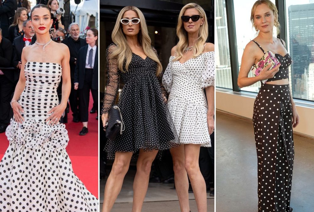 Kleider mit Polka Dots sind diesen Sommer wieder überall
