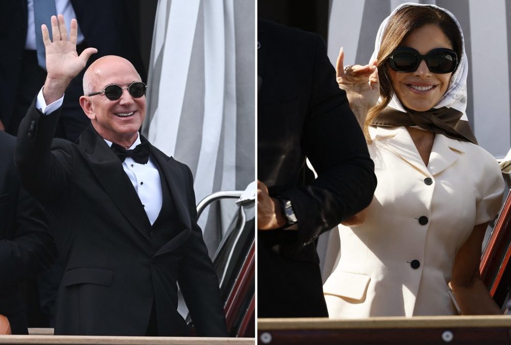 Jeff Bezos und Lauren Sánchez haben geheiratet
