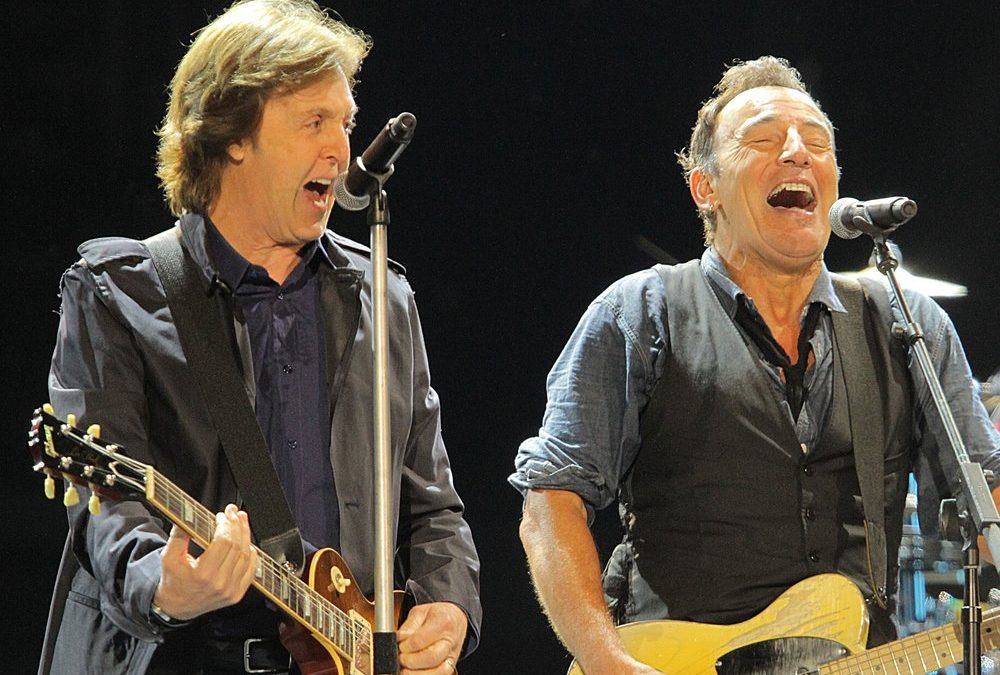 Paul McCartney und Bruce Springsteen: Legenden-Treffen in Liverpool