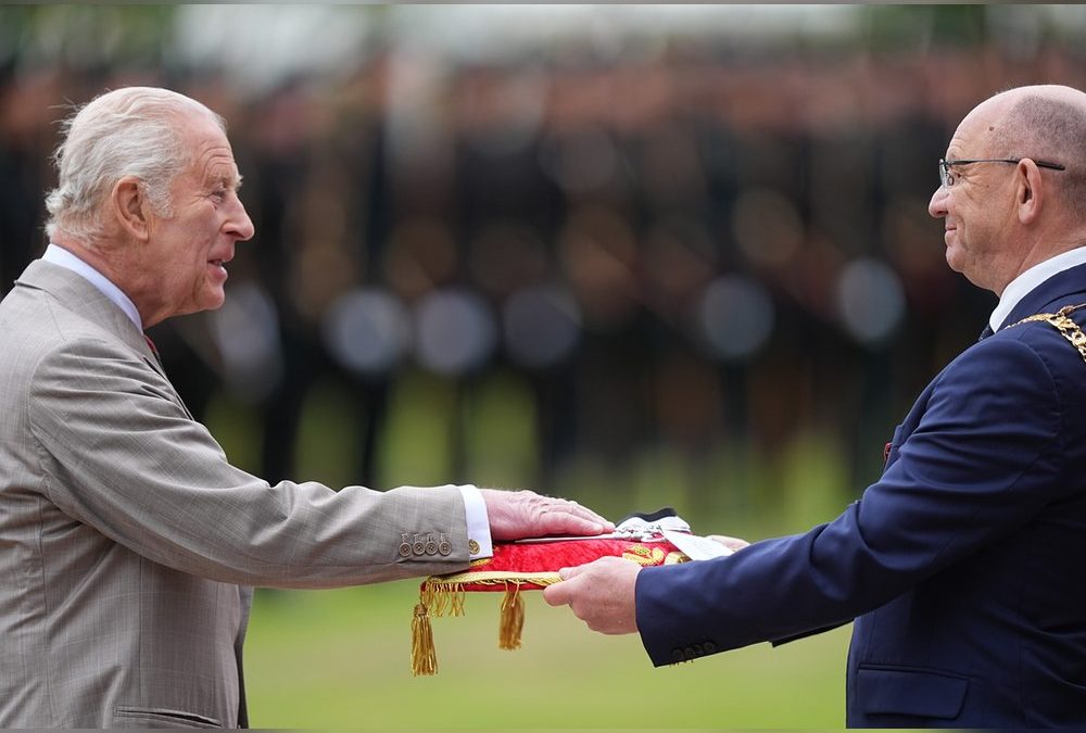 Royal Week beginnt: König Charles erhält die Schlüssel von Edinburgh