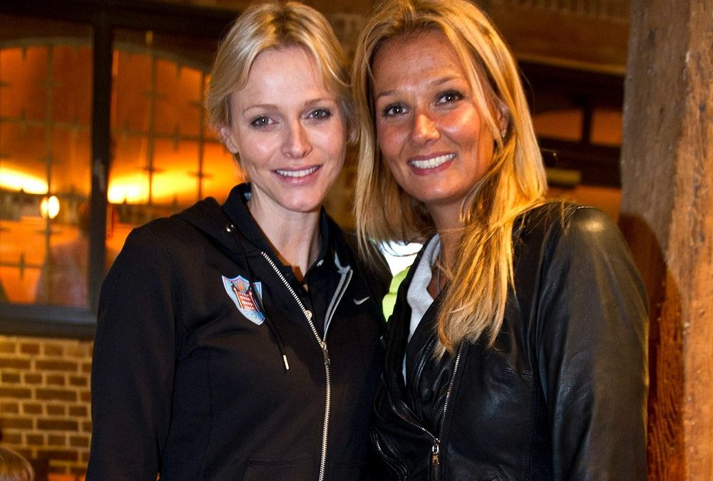 Fürstin Charlène: Freundin Franziska van Almsick machte sich Sorgen